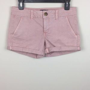 American Eagle Outfitters - Rolled Hem Midi Shorts